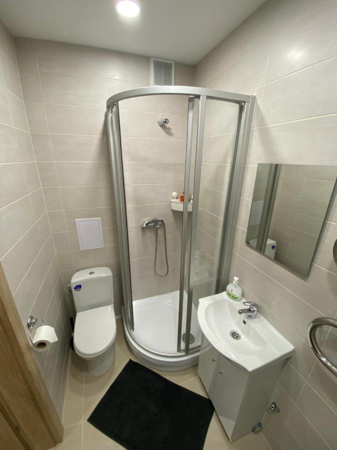 Akmene Center Apartment Naujoji Akmene Exterior foto
